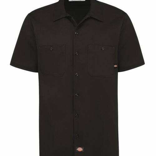 Men's Industrial Short Sleeve Cotton Work Shirt Thumbnail