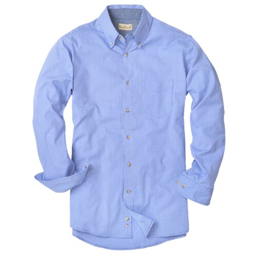 Men's Tall Yarn-Dyed Micro-Check Woven Thumbnail